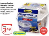 Raumentfeuchter Compact im Angebot bei GLOBUS in Neustadt Raumentfeuchter Compact Angebote von Humydry bei GLOBUS Neustadt für 3,49 €