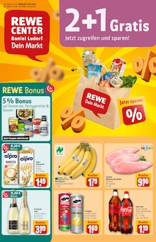 Cola im REWE Prospekt "Dein Markt" mit 38 Seiten (Bensheim)