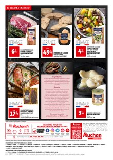 Prospectus Auchan Hypermarché à Ormes, "Le canard à l'honneur", 2 pages de promos valables du 23/04/2024 au 28/04/2024