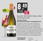 Blanc de Noir vom Löss Trocken Bio Angebote von Weingut Rieger bei Hieber Lörrach für 8,49 €