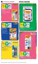 Promos Fournitures Scolaires dans le catalogue "VIVE LA FIN DES VACANCES" de Intermarché Express Fournitures Scolaires en promo dans le catalogue Intermarché Express à la page 12