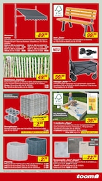 Terrassenplatten Angebot im aktuellen toom Baumarkt Prospekt auf Seite 11