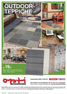 Teppichboden im Opti-Wohnwelt Prospekt "Garten 2026" mit 24 Seiten (Bremen)