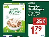 Knusprige Bio-Haferpops Angebote von GUT BIO bei ALDI SÜD Troisdorf für 1,79 €