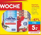 Heringsfilets Angebote von Rügenfisch bei Netto Marken-Discount Potsdam für 5,00 €