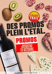 Catalogue Grand Frais en cours à Nogentel et aux alentours : «DES PROMOS PLEIN L'ÉTAL.» avec 1 page, valable du 30/09/2024 au 13/10/2024