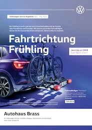 Volkswagen Prospekt "Fahrtrichtung Frühling" für Darmstadt, 1 Seite, 01.03.2023 - 31.05.2023