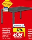 Aluminium-Gartentisch Angebote von LIVARNO home bei Lidl Germering für 49,99 €