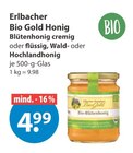Bio Gold Honig Blütenhonig cremig von Erlbacher im aktuellen V-Markt Prospekt für 4,99 €