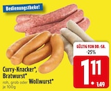 Curry-Knacker im aktuellen EDEKA Prospekt für 1,11 €