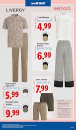 Prix et réduction Polo Homme dans le prospectus Lidl en cours Offre Polo Homme dans le catalogue Lidl du moment à la page 67