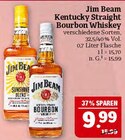 Sunshine Blend oder Kentucky Straight Bourbon Whiskey Angebote von Jim Beam bei Marktkauf Erlangen für 9,99 €