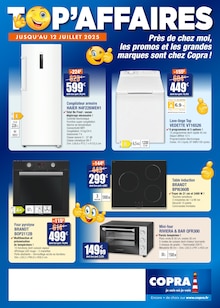 Prospectus Copra à Aigurande, "TOP'AFFAIRES", 2 pages de promos valables du 25/06/2025 au 12/07/2025