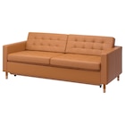 3er-Bettsofa Grann/Bomstad goldbraun/Holz Grann/Bomstad goldbraun/Holz Angebote von LANDSKRONA bei IKEA Essen für 1.299,00 €