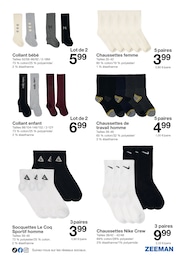 Offre Chaussettes Homme dans le catalogue Zeeman du moment à la page 24