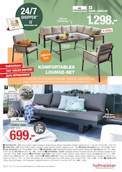 Sofa im hofmeister Prospekt in Böblingen Aktueller hofmeister Prospekt mit Sofa, "SAISONERÖFFNUNG", Seite 7