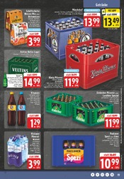 Aktueller EDEKA Prospekt mit Bier, "Aktuelle Angebote", Seite 19