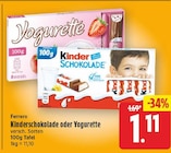 E center Berlin - Kinderschokolade Angebot im Prospekt Kinderschokolade bei E center im Berlin Prospekt für 1,11 €