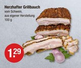Aktuelle Grill Angebote bei V-Markt in München Aktuelles Herzhafter Grillbauch Angebot bei V-Markt in München ab 1,29 €