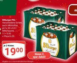 Aktuelle Bitburger Angebote bei GLOBUS in Amberg Aktuelles Pils Angebot bei GLOBUS in Amberg ab 19,00 €
