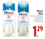 Fettarme H-Milch im EDEKA Prospekt Fettarme H-Milch von MinusL im aktuellen EDEKA Prospekt für 1,29 €