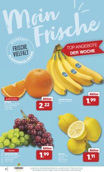 Bananen im combi Prospekt "Markt - Angebote" mit 32 Seiten (Osnabrück)