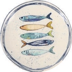 Assiette à dessert Sardine en promo chez Maxi Bazar Neuilly-sur-Seine à 4,99 €