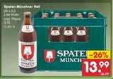 Aktuelles Münchner Hell Angebot bei Netto Marken-Discount in Wilhelmshaven ab 13,99 €