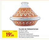 Tajine de présentation - Intermarché Hyper Tajine de présentation à 19,99 € dans le catalogue Intermarché Hyper