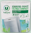 Essuie-Tout Ultra Compact - U NATURE à 3,56 € dans le catalogue U Express