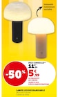 Lampe LED rechargeable dans le catalogue Super U