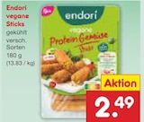 vegane Sticks von Endori im aktuellen Netto Marken-Discount Prospekt für 2,49 €