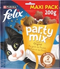Party Mix Friandises Original au goût de Poulet, de Foie et de Dinde - FELIX en promo chez Intermarché Super Party Mix Friandises Original au goût de Poulet, de Foie et de Dinde - FELIX dans le catalogue Intermarché Super