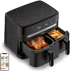 Doppel-Heißluftfritteuse EY901N Dual Easy von Tefal im aktuellen expert Prospekt