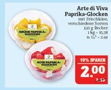 Paprika-Glocken im Angebot bei Marktkauf in Schwabach Paprika-Glocken Angebote von Arte di Viva bei Marktkauf Schwabach für 2,00 €
