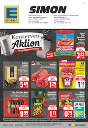 EDEKA Prospekt: "Aktuelle Angebote", 28 Seiten, 30.09.2024 - 05.10.2024