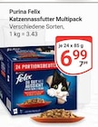 Katzennassfutter Multipack Angebote von Purina Felix bei GLOBUS Salzgitter für 6,99 €