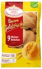 Unsere Goldstücke 9 Weizenbrötchen oder Unsere Goldstücke 9 Baguette-Brötchen Angebote von Coppenrath & Wiese bei REWE Eisenach für 1,49 €