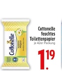 feuchtes Toilettenpapier im EDEKA Prospekt feuchtes Toilettenpapier von Cottonelle im aktuellen EDEKA Prospekt für 1,19 €