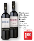 Dornfelder Rotwein trocken Angebote bei EDEKA Rastatt für 1,00 €