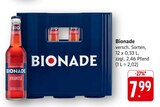 Bionade im Angebot bei E center in Homburg Bionade Angebote bei E center Homburg für 7,99 €