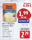 Express-Reis von Ben's Original im aktuellen EDEKA Prospekt