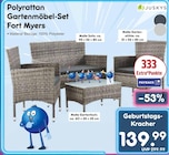 Polyrattan Gartenmöbel-Set Fort Myers Angebote von Juskys bei Netto Marken-Discount Pforzheim für 139,99 €