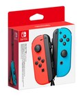 Manette Joy Con Bleu et Rouge pour Nintendo Switch - NINTENDO en promo chez Carrefour Aulnay-sous-Bois à 64,90 €