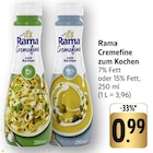 Cremfine zum Kochen 7% Fett Angebote von Rama bei E center Bruchsal für 0,99 €