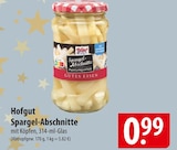 Aktuelles Hofgut Spargel-Abschnitte Angebot bei famila Nordost in Lübeck ab 0,99 €