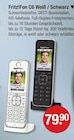 C6 Weiß / Schwarz Angebote von Fritz!Fon bei V-Markt Kempten für 79,90 €