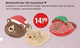 Aktuelles Weihnachtlicher XXL Hausschuh Angebot bei V-Markt in Augsburg ab 14,99 €