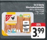 Aktuelle Hähnchen Angebote bei EDEKA in Jena Aktuelles Hähnchenbrustinnenfilet Angebot bei EDEKA in Jena ab 3,99 €