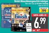 Maschinengeschirrreiniger Tabs oder Caps im Angebot bei E center in Regensburg Maschinengeschirrreiniger Tabs oder Caps Angebote von Finish bei E center Regensburg für 6,99 €